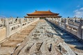 Taihedian Home Of Supreme Harmony Imperial Palace Forbidden City Royalty Free Stock Photo