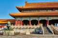 Taihemen Gate Of Supreme Harmony Imperial Palace Forbidden City Royalty Free Stock Photo