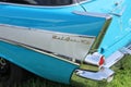 tail fin american car Royalty Free Stock Photo