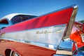 Tail fin of 1957 Chevrolet Bel Air