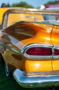 Tail fin from a classic american car Royalty Free Stock Photo