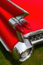 Tail Fin Restored Vintage Automobile Royalty Free Stock Photo