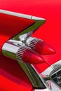 Tail Fin Restored Vintage Automobile Royalty Free Stock Photo