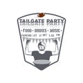 Tailgate party emblem