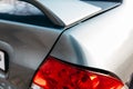 The taillight of a car is broken Royalty Free Stock Photo