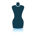 Tailor mannequin icon