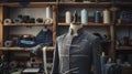 The Tailor's Mannequin in Workshop.AI generated image Royalty Free Stock Photo