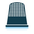 Tailor thimble icon