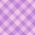 Tailor vector check background, hat plaid texture textile. Valentine fabric seamless tartan pattern in light and purple colors Royalty Free Stock Photo