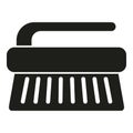 Tailor work brush icon simple vector. Machine equipment