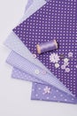 Tailoring Hobby Accessories. Sewing Craft Kit Royalty Free Stock Photo