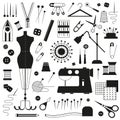 Tailoring and Sewing Icons