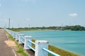 Wusanto Reservoir scenic area in Guantian District, Tainan, Taiwan.