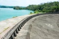 Hatta Yoichi Memorial Park at Wusanto Reservoir scenic area in Guantian District, Tainan, Taiwan. Royalty Free Stock Photo