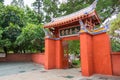 Tainan Confucian Temple in Tainan, Taiwan. The temple was built in 1665 during the Koxinga dynasty