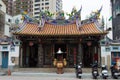 Taiwan Fu City God Temple in Tainan, Taiwan. The temple was built in 1669 during the Zheng Period of the Ming Dynasty