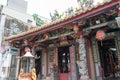 Taiwan Fu City God Temple in Tainan, Taiwan. The temple was built in 1669 during the Zheng Period of the Ming Dynasty