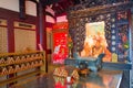 Taiwan Fu City God Temple in Tainan, Taiwan. The temple was built in 1669 during the Zheng Period of the Ming Dynasty