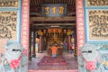 Taiwan Fu City God Temple in Tainan, Taiwan. The temple was built in 1669 during the Zheng Period of the Ming Dynasty Royalty Free Stock Photo