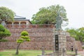 Koxinga Statue at Anping Old Fort in Tainan, Taiwan. Royalty Free Stock Photo