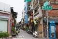 Shennong Street in Tainan, Taiwan.