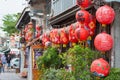 Shennong Street in Tainan, Taiwan.