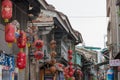 Shennong Street in Tainan, Taiwan. A landmark avenue dating from the Qing Dynasty