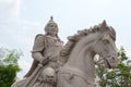 Zheng Chenggong statue at Koxinga Shrine in Tainan, Taiwan. Royalty Free Stock Photo