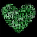 Tainted Love Green Royalty Free Stock Photo