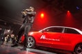 Taio Cruz in Audi A1 event Royalty Free Stock Photo