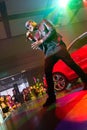 Taio Cruz in Audi A1 event Royalty Free Stock Photo