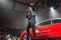 Taio Cruz in Audi A1 event Royalty Free Stock Photo
