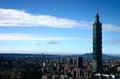 Taipei 101 and City Royalty Free Stock Photo