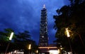 Taipei 101 Building Royalty Free Stock Photo