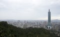 Taipei city and 101