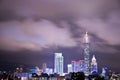 Taipei city night view Royalty Free Stock Photo