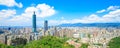 Taipei city panorama Royalty Free Stock Photo