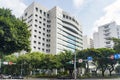 Exterior view of the Chunghwa Telecom building Royalty Free Stock Photo