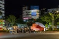Night view of the Tianmu Creative Market