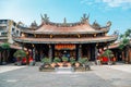 Dalongdong Baoan Temple in Taipei, Taiwan Royalty Free Stock Photo