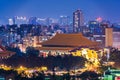 Taipei, Taiwan cityscape towards Liberty Square