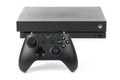 The XBOX One X Gaming System by Microsoft