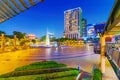 Night view of Banqiao Citizen Square