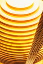 Abstract mass damper of Taipei 101 Royalty Free Stock Photo