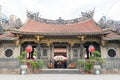 Bangka Lungshan Temple in Taipei, Taiwan. The temple was originally built in 1738