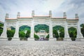 Entrance of Taiwan National Palace Museum,The National Palace Museum in Taiwan is one of the largest Chinese Imperial artifacts