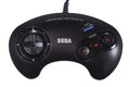 A Close-Up of the Sega Mega Drive Video Game Controller