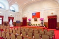 Reception Hall at Presidential Office Building in Taipei, Taiwan.