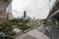 TAIPEI, TAIWAN - NOVEMBER 30, 2016: Taipei Street Traffic. Main Station Area.