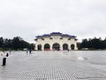 Taipei, Taiwan - October12, 2018: The main gate of Chiang Kai Shek memorial hall in